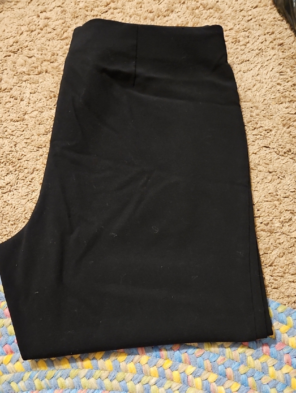 Croft & Barrow Black Slim Pants